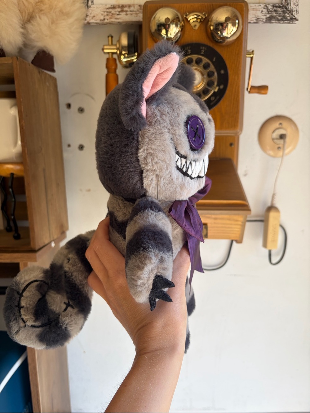 American Mcgees Victorian Cheshire Cat plushie dreadfuls - Picture 4 of 9
